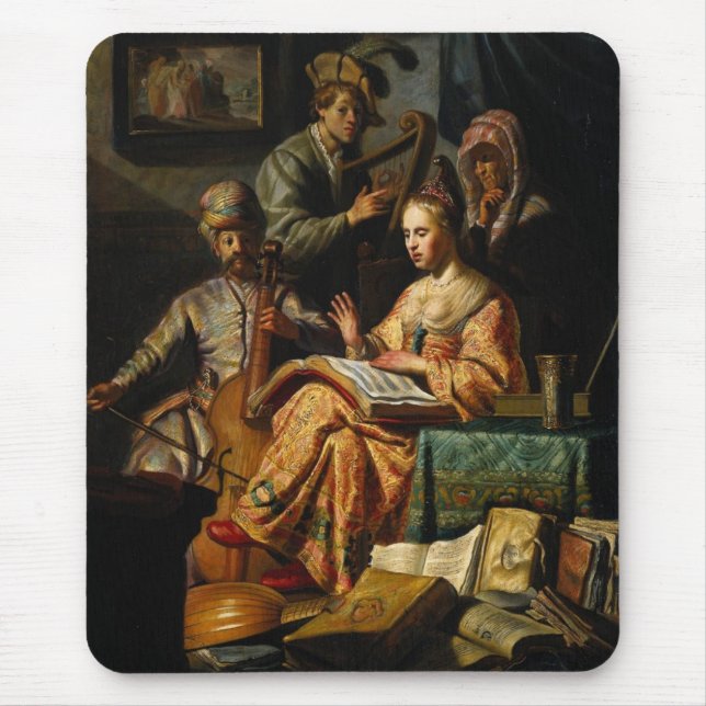 Musical Allegory Mousepad (Vorne)