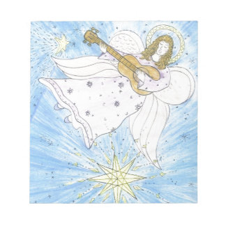 Musical Angel Notizblock