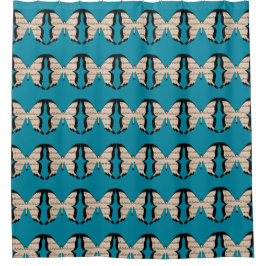 Musical Butterflies Duschvorhang