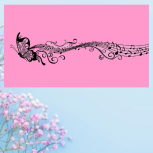 Musical Butterfly Visitenkarte
