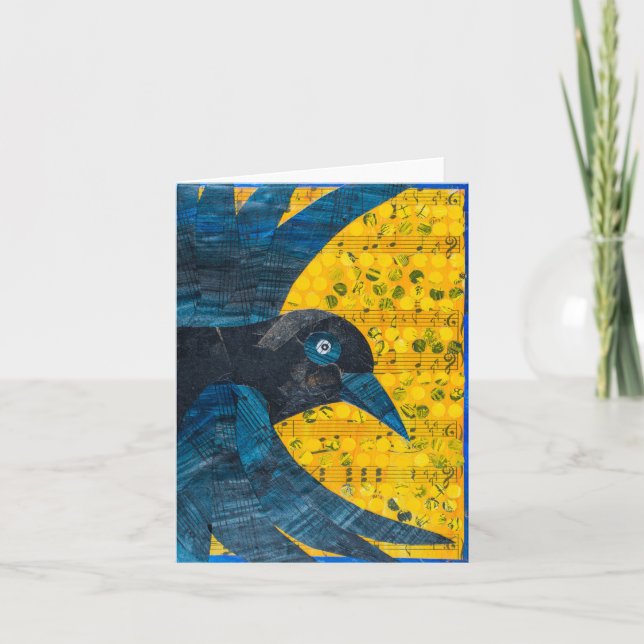 Musical Crow Karte (Vorderseite)