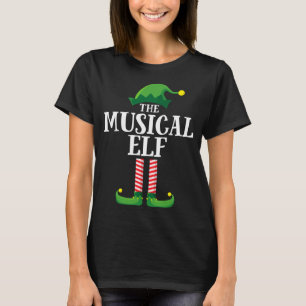 Musical Elf Matching Family Group Weihnachtsfest P T-Shirt