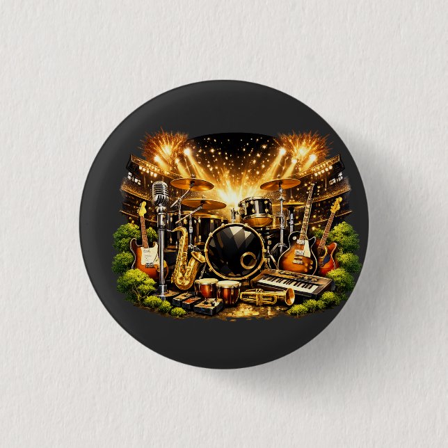 Musical Equipment Button (Vorderseite)