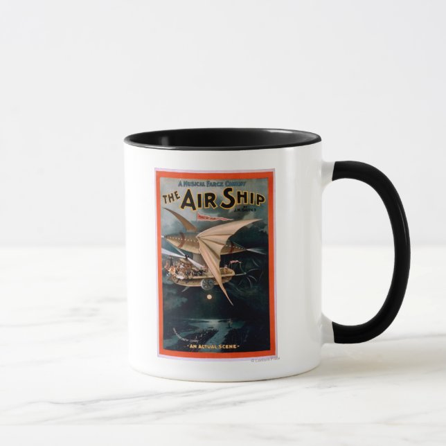 Musical Farce Comedy, das Air Ship Theater Tasse (Rechts)