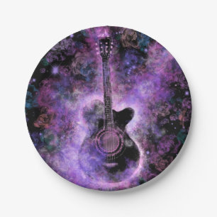 Musical Gitarre Party Paper Teller