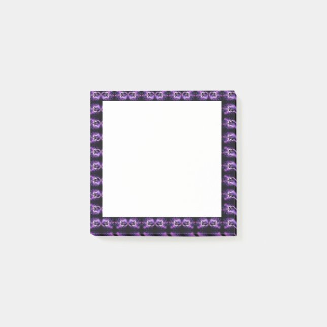 Musical Gitarren Gerahmt Post it Notes Post-it Klebezettel (Vorderseite)