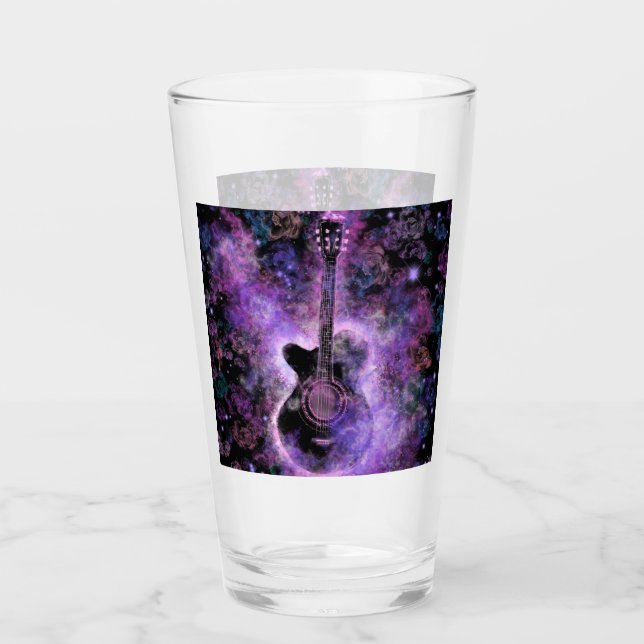 Musical Guitar Glass Glas (Vorderseite)