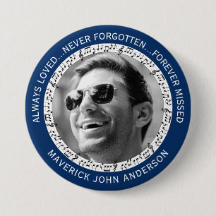 Musical in Love Memory   Foto Memorial Button