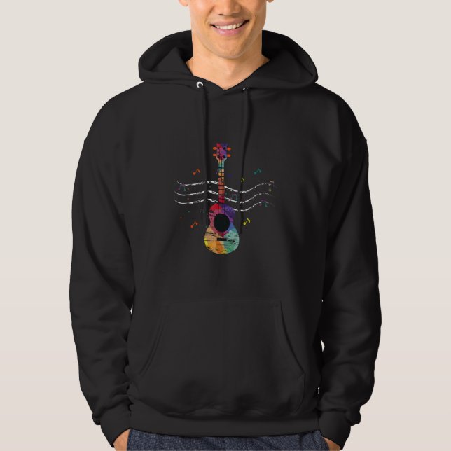Musical Instrument  Music    Music Teacher  Ukulel Hoodie (Vorderseite)
