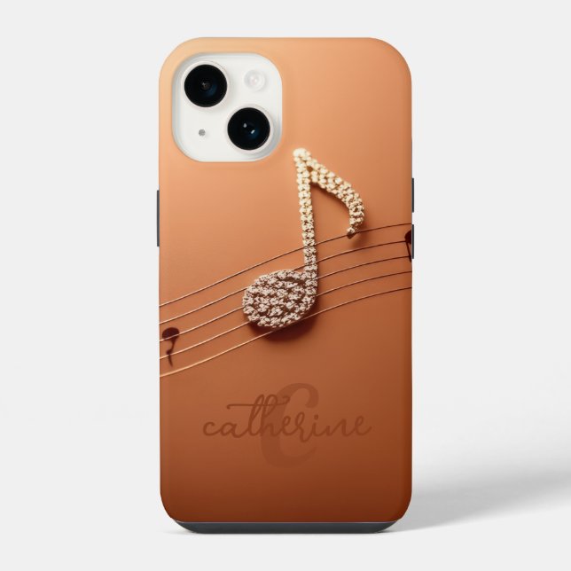 Musical iPhone 14 Hülle (Rückseite)