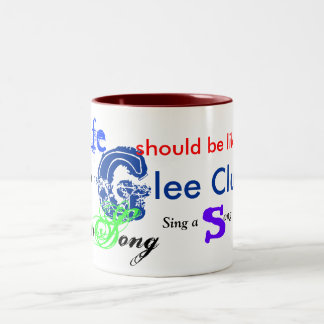 musical_note_, Freude, Leben, singen, Lied Zweifarbige Tasse