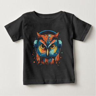 Musical Owl Baby T-shirt