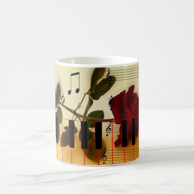 Musical Panio Keys Kaffeetasse (Mittel)