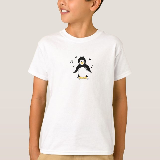 Musical Penguin T-Shirt (Vorderseite)