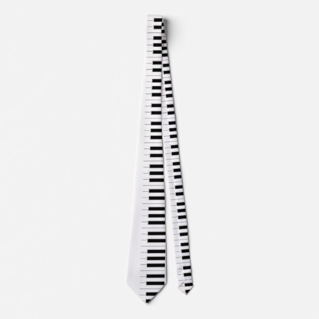 Musical Piano Keys Krawatte (Vorderseite)