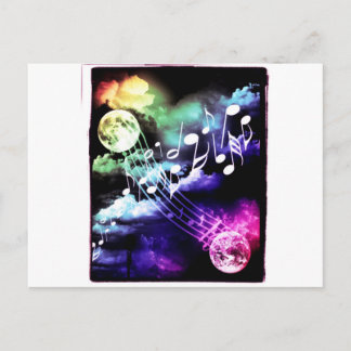 Musical Postcard Postkarte