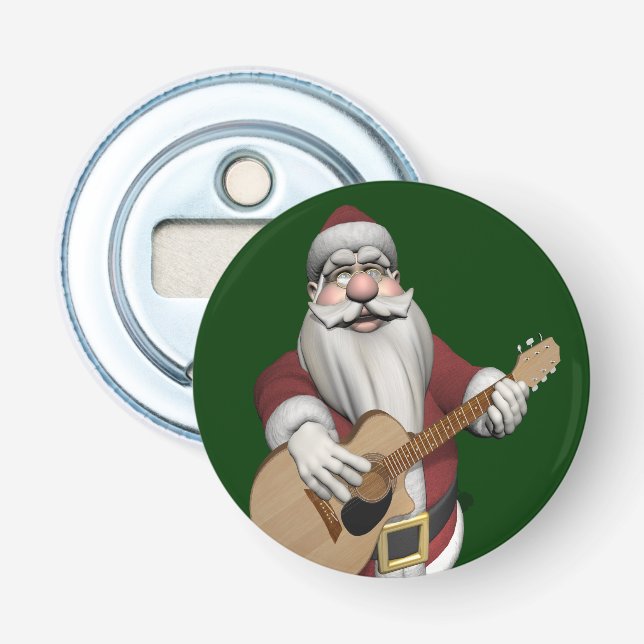 Musical Santa Claus spielen Weihnachtslieder Flaschenöffner (Vorderseite)