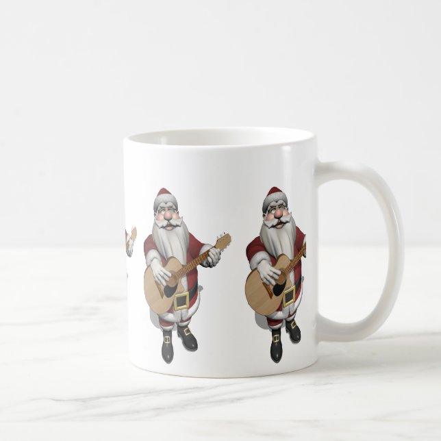 Musical Santa Claus spielen Weihnachtslieder Kaffeetasse (Rechts)