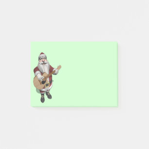 Musical Santa Claus spielen Weihnachtslieder Post-it Klebezettel