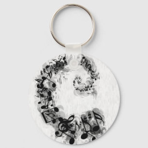 Musical-Spirale Schlüsselanhänger