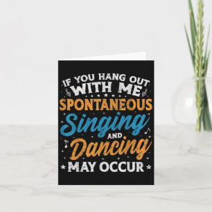 Musical Theater Nerds Gifts Theater Geek Graphic Q Karte