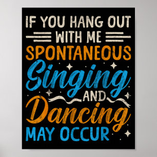 Musical-Theater-Nerds Theater Geek Grafik-Zitat A Poster