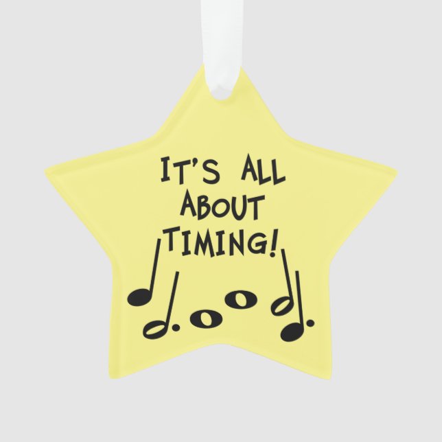Musical Timing Ornament (Vorderseite)