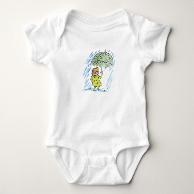 Musical Umbrella Baby Strampler (Vorderseite)