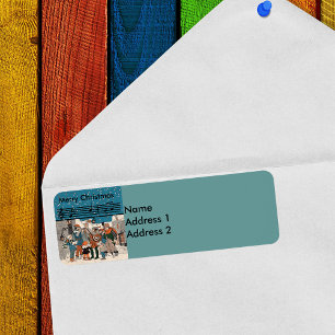 Musical Vintage Christmas Carolers