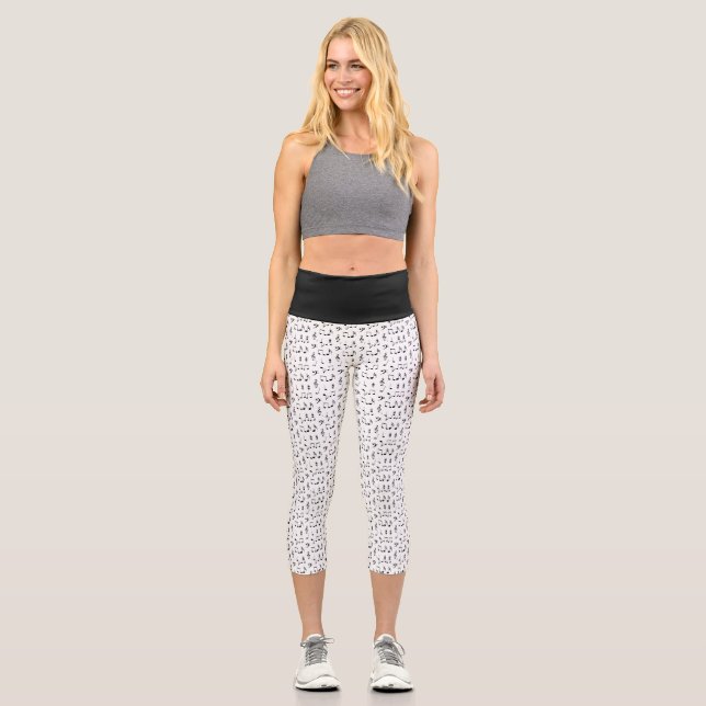 Musical Yoga Capris (Vorderseite)