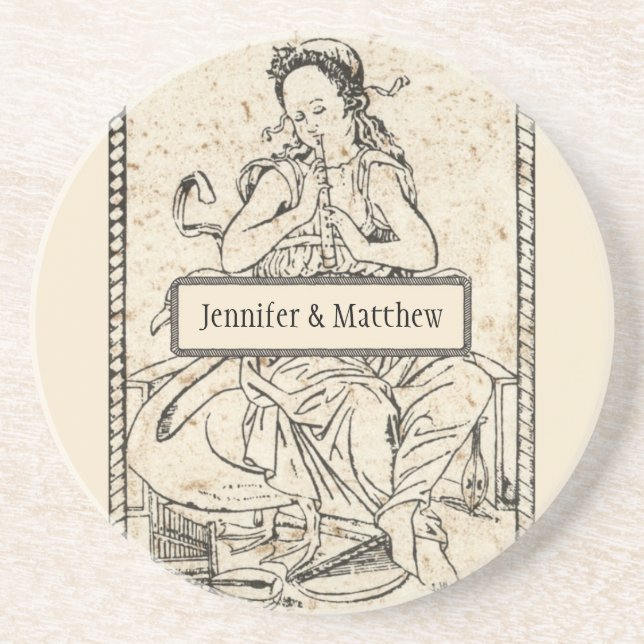 Musicha XXVI personalisierter Untersetzer (Vorne)