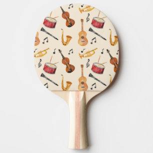 Musician Gift Gitarrist Gift Musik Tischtennis Schläger