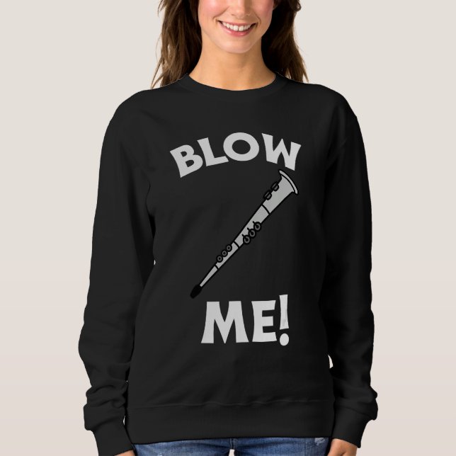 Musician Music Teacher  &  Clarinet Player Sweatshirt (Vorderseite)