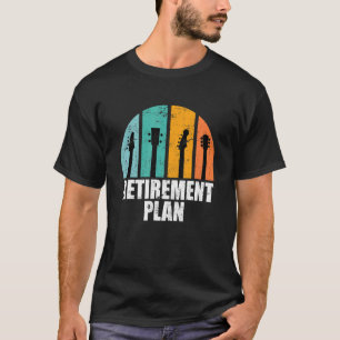 Musician Pension Plan Electric Acoustic Gitarre Re T-Shirt