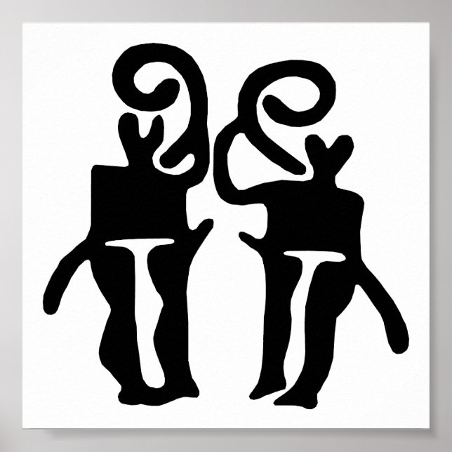 Musicians-BW Poster (Vorne)