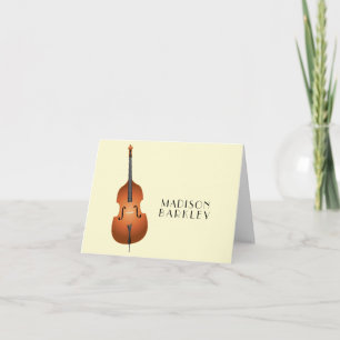 Musicien de basse debout Musique enseignant Jazz B