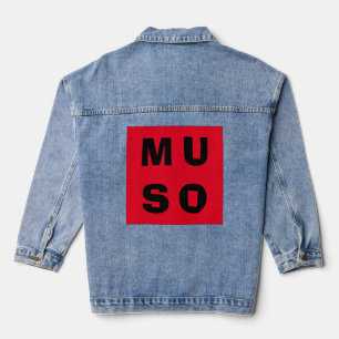 Musicien Minimaliste Rouge Musique Cool