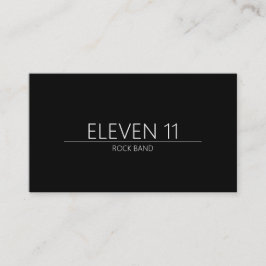 Musiciens de bande cool Carte de visite