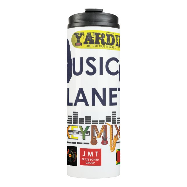 MUSICPLANET YL Thermal Tumbler Thermosbecher (Vorderseite)