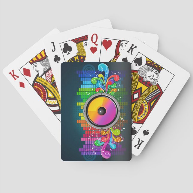 Musik 22 Spielkarten (Rückseite)