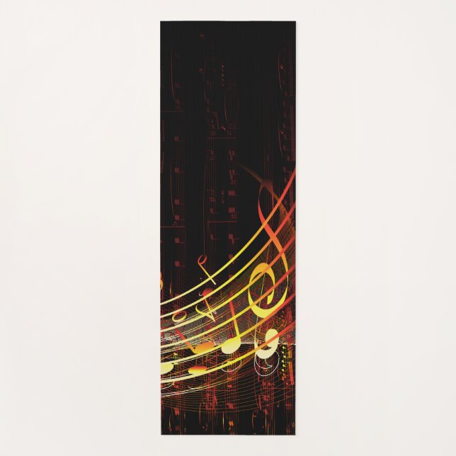 Musik 4 yogamatte (Vorderseite)