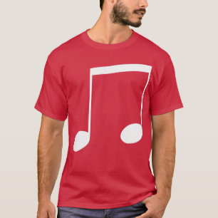 Musik 8. Notizen Teemaschine - Kleine Printwerbung T-Shirt