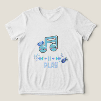 Musik abspielen Tri-Blend shirt