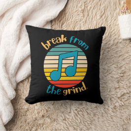 Musik Achte Note BFTG Pillow Kissen