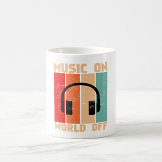 Musik An Welt Aus Kaffeetasse