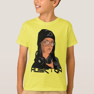 Musik auf dem Kids-T - Shirt