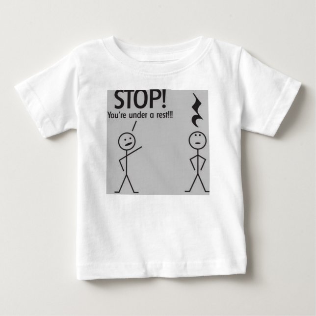 Musik Baby T-shirt (Vorderseite)