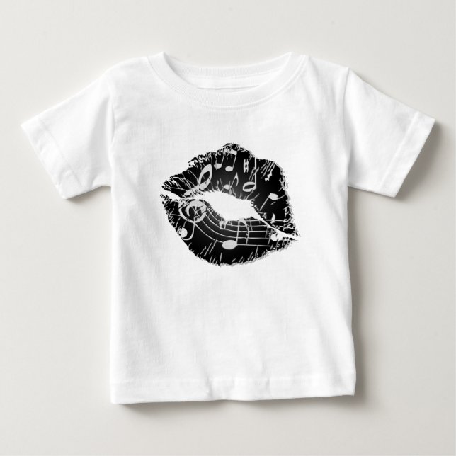 Musik Baby T-shirt (Vorderseite)