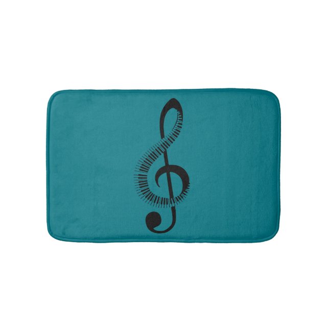 Musik Badematte (Vorderseite)