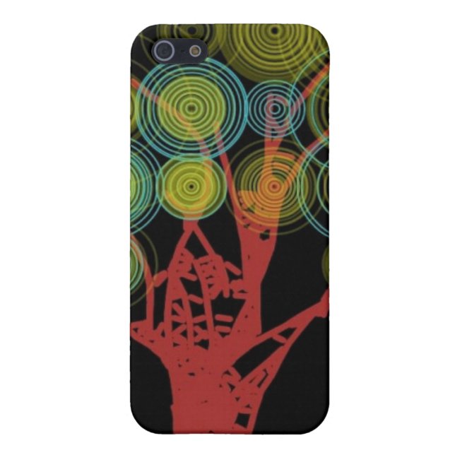 Musik-Baum iPhone Fall iPhone Hülle (Hinten)